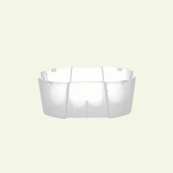 Hoge matte plantenonderzetter