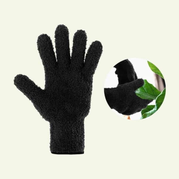 Bladeren-schoonmaakhandschoenen